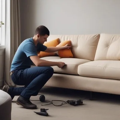 Customized sofa repair and restoration services in New Delhi.