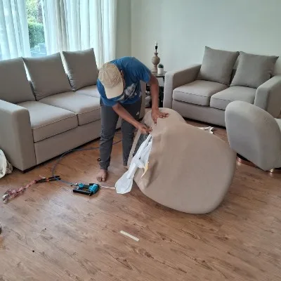 Professional sofa repair service in South Delhi with doorstep service